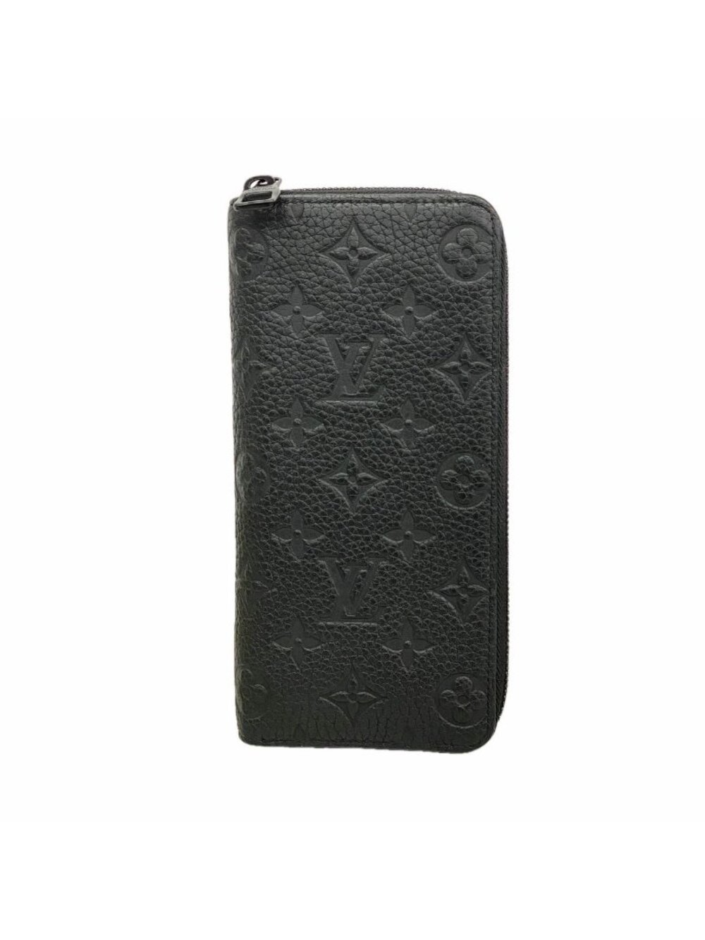Louis Vuitton Wallet Monogram Taurillon Zippy Vertical Noir
